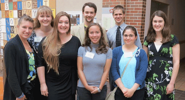 PWR students at the Write-to-Publish conference.